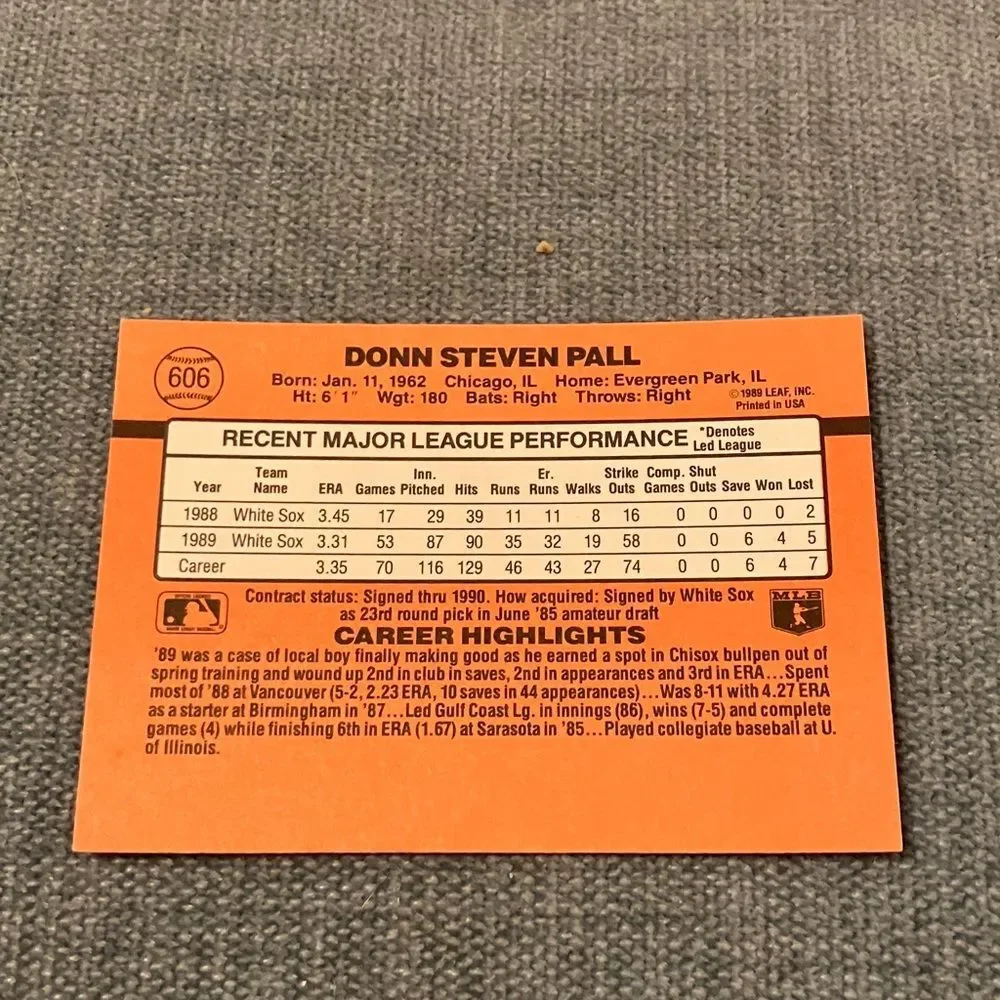 Donruss see pictures